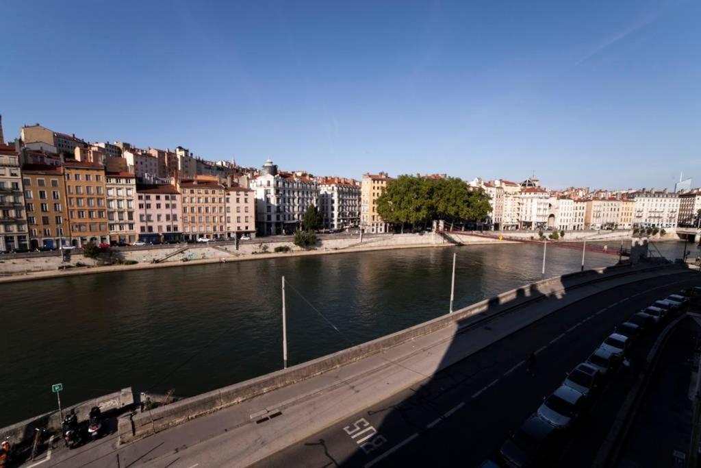 Apartmán Vieux Lyon Avec Vue Sur La Saone Ail Exteriér fotografie