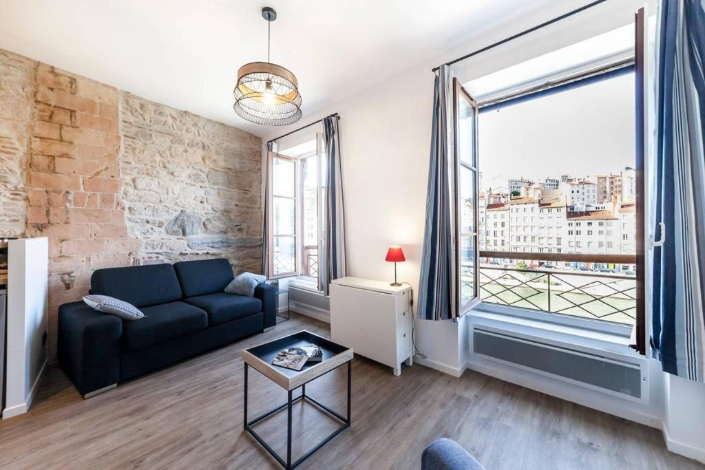 Apartmán Vieux Lyon Avec Vue Sur La Saone Ail Exteriér fotografie